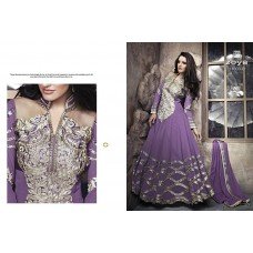 11003-D PURPLE ZOYA COLOUR MAX WEDDING WEAR DRESS 